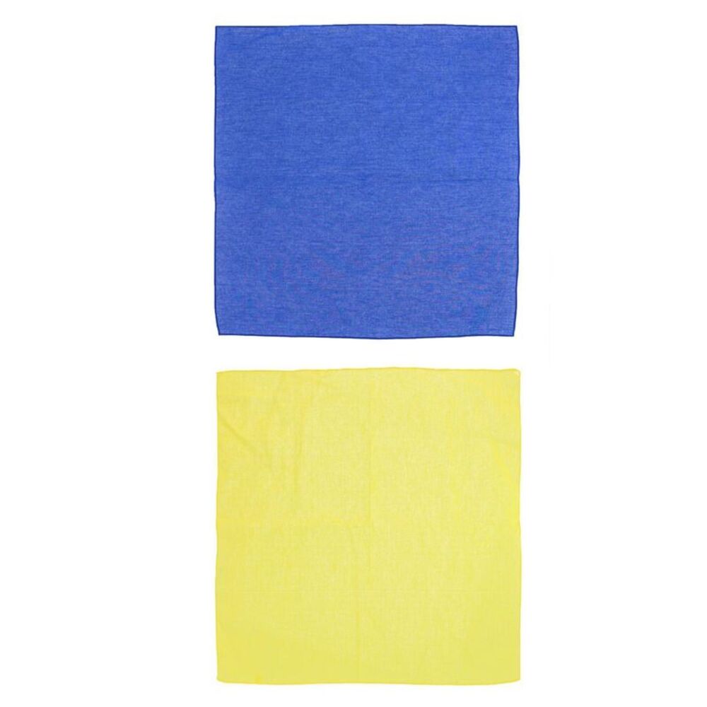 CTM Show Your Support Solid Cotton Bandana Set